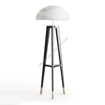 Mariner / Floor Lamps / Brass & Wood & Krion 20285.0