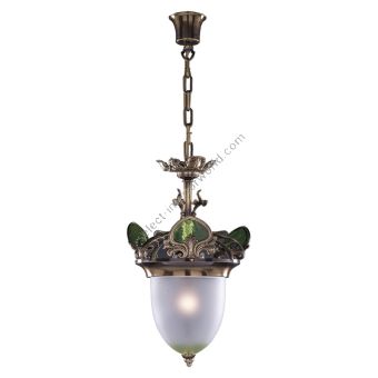 Mariner / Pendants & Suspension Lights / Casted Bronze & Venetian glass 20119.0