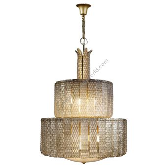 Mariner / Chandeliers / Casted Bronze & Venetian glass 20270.0