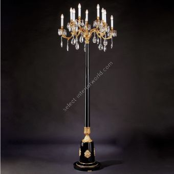 Mariner / Floor Lamps / Casted Bronze & Scholer crystal 19879.0