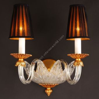 Mariner / Wall Sconces / Casted Bronze & Venetian glass 19815.0