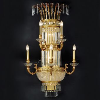 Mariner / Wall Sconces / Casted Bronze & Scholer crystal 19921.0