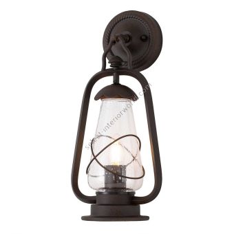 Elstead Lighting / Outdoor Wall Lights / Miners Lantern Old Bronze
