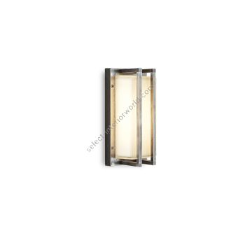 Moretti Luce / Outdoor Wall Lamp / Ice Cubic rectangular 3413