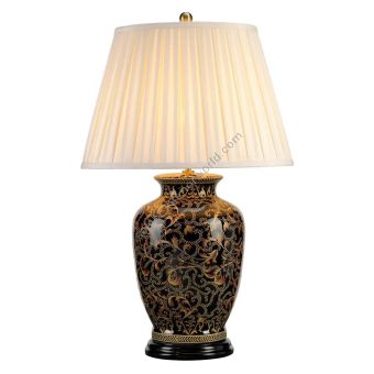 Elstead Lighting / Table Lamps / Morris 1 Large Gold and Black