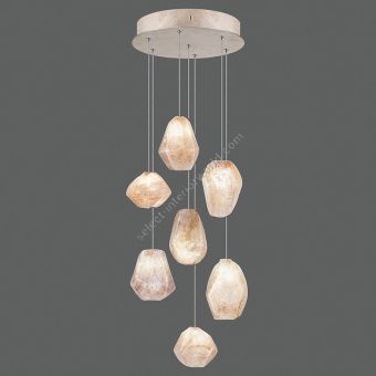Fine Art Handcrafted Lighting / Pendant Lights / Natural Inspirations 14″ Round 852640-14L 24L