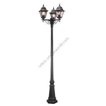 Elstead Lighting / Outdoor Post Lights / Norfolk Black