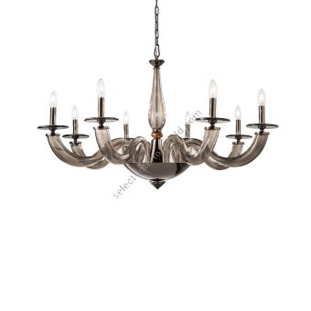 Euroluce Lampadari / Chandeliers / Olympia L8 fumè