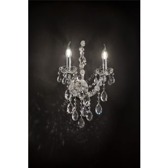 Italian Luxury Lighting / Wall Sconces / Maria Theresa 2 Lights OPERA 002