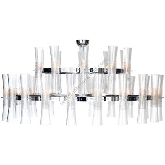 Arte Veneziana / Chandeliers / Ostro Contemporary LCC-GLF-203-LC30