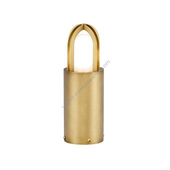 Elstead Lighting / Outdoor Bollard Lights / Paignton 1 Light Mini Brushed Brass