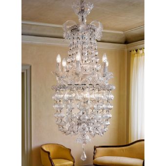 Arte Veneziana / Chandeliers / Pallottone Venetian Style LVC-AVA-003-LV100