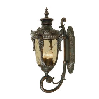 Elstead Lighting / Outdoor Wall Lights / Philadelphia Large Lantern Old Bronze