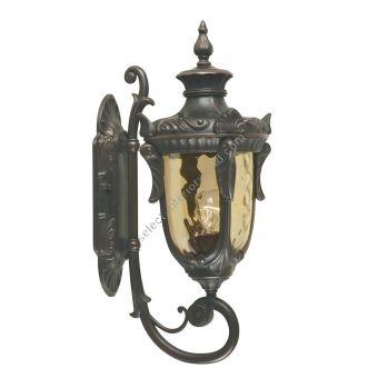 Elstead Lighting / Outdoor Wall Lights / Philadelphia Medium Lantern Old Bronze