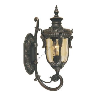 Elstead Lighting / Outdoor Wall Lights / Philadelphia Small Lantern Old Bronze