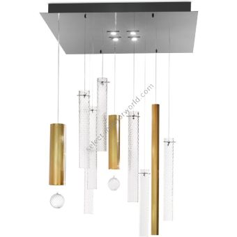 Arte Veneziana / Pendants & Suspension Lights / Pioggia Contemporary LCC-GLF-011-LC50