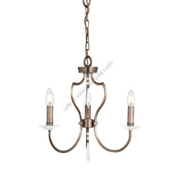 Elstead Lighting / Chandeliers / Pimlico 3 Dark Bronze