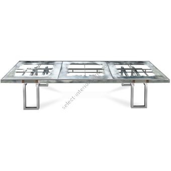 Arte Veneziana / Dining Tables / Popilia Contemporary FTB-GLF-201-L9040