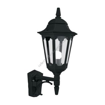 Elstead Lighting / Outdoor Wall Lights / Parish Up Lantern Black