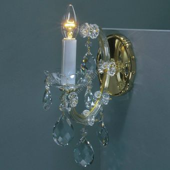 Preciosa / Elegant Crystal Wall Lamp / Baron
