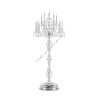 Preciosa / Exquisite Crystal Floor lamp / Historic Design Rudolf 