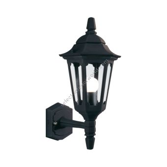 Elstead Lighting / Outdoor Wall Lights / Parish Mini Up Lantern Black