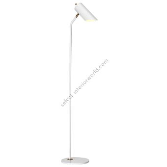 Elstead Lighting / Floor Lamps / Quinto 1 White Aged Brass