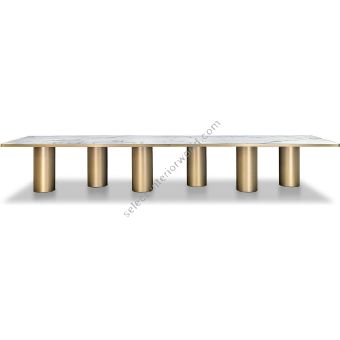Reflex / Dining Tables / Signore Degli Anelli 72 Steel Bespoke