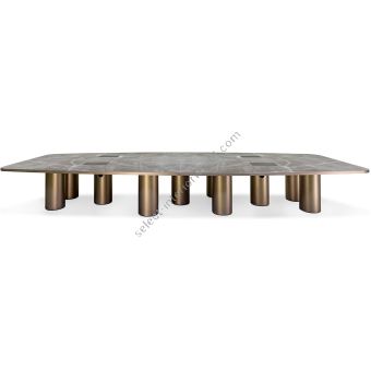 Reflex / Dining Tables / Signore Degli Anelli 72 Steel Bespoke