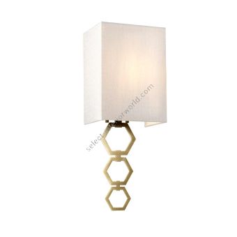 Elstead Lighting / Wall Lights / Ria Small Aged Brass