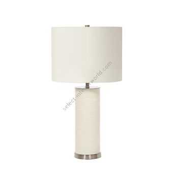 Elstead Lighting / Table Lamps / Ripple 1 White