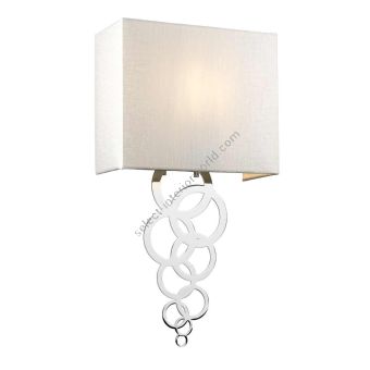 Elstead Lighting / Wall Lights / Rosa Medium Polished Chrome