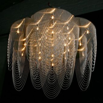 Willowlamp / Semi-Flush Mounts / Rose Looped Ø700 Ceiling Mounted