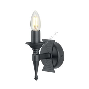 Elstead Lighting / Wall Lights / Saxon Black