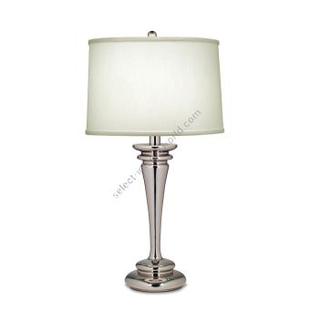 Elstead Lighting / Table Lamps / Brooklyn 1 Polished Nickel
