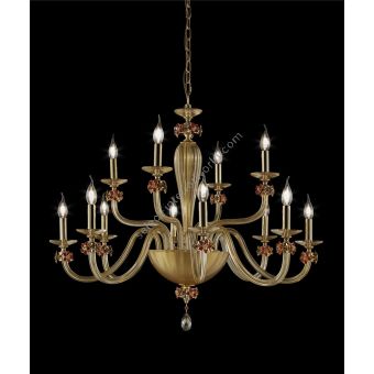 Euroluce Lampadari / Chandeliers / Sheen L8+4