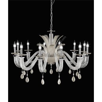 Euroluce Lampadari / Chandeliers / Soar L12 Silver