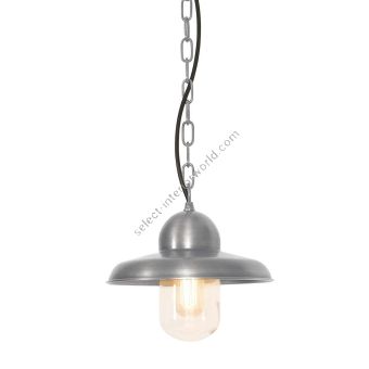 Elstead Lighting / Outdoor Pendant Lights / Somerton 1 Chain Lantern Antique Nickel