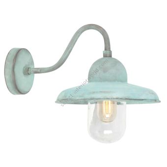 Elstead Lighting / Outdoor Wall Lights / Somerton Lantern Verdigris