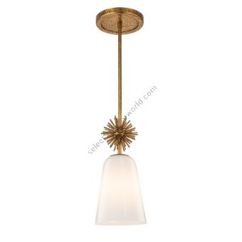 Elstead Lighting / Pendant Lights / Staring 1 lt Distressed Gold