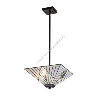 Elstead Lighting / Pendant Lights / Alderley 2lt Trio-Mount Vintage Bronze