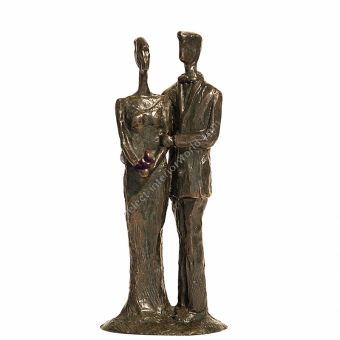 Tom Corbin / Author's sculpture / Bride and Groom S3515