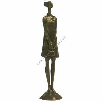 Tom Corbin / Author's sculpture / Girl with Purse II SM011
