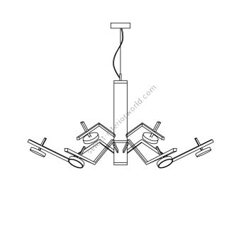 Euroluce Lampadari / Pendants & Suspension Lights / Vector 4+4