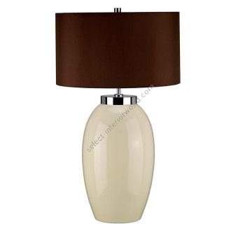 Elstead Lighting / Table Lamps / Victor 1 Large Cream