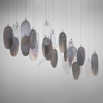 Arte Veneziana / Pendants & Suspension Lights / Volo Contemporary LCC-GLF-210-30