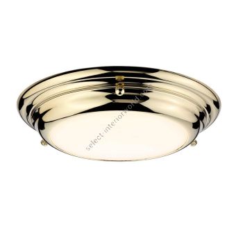Elstead Lighting / Ceiling Lights / Welland Mini LED Flush Polished Brass