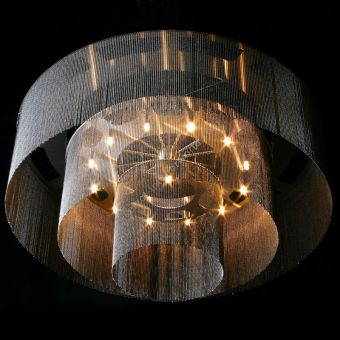 Willowlamp / Semi-Flush Mounts / Three Tier Ø1000 Mounted Chandelier