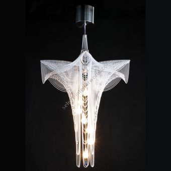 Willowlamp / Chandelier / Fuschia Ø700 Suspended