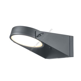 Elstead Lighting / Outdoor Wall Lights / Zola LED Grey